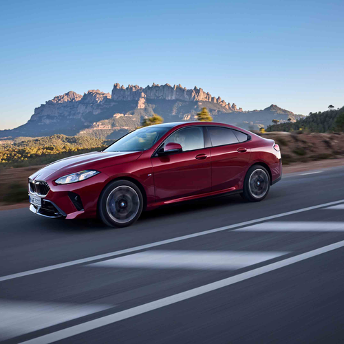 2025 BMW 2 Series Gran Coupe Fire Red F74 Front View