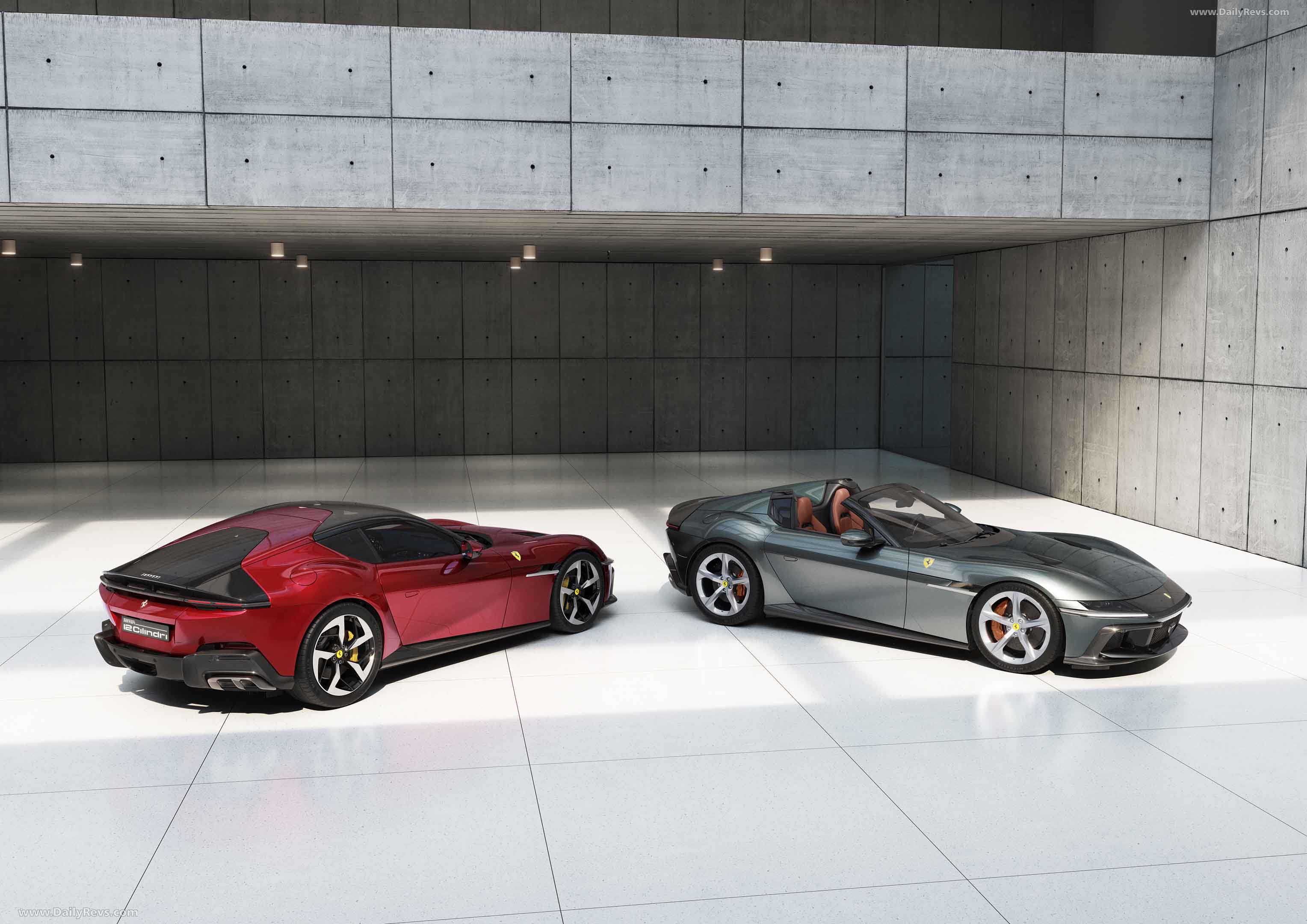 2028 Ferrari 12Cilindri Front View