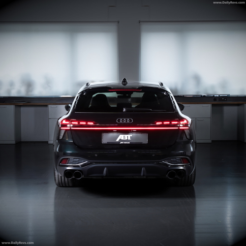 2026 ABT A6 TFSI e Rear View
