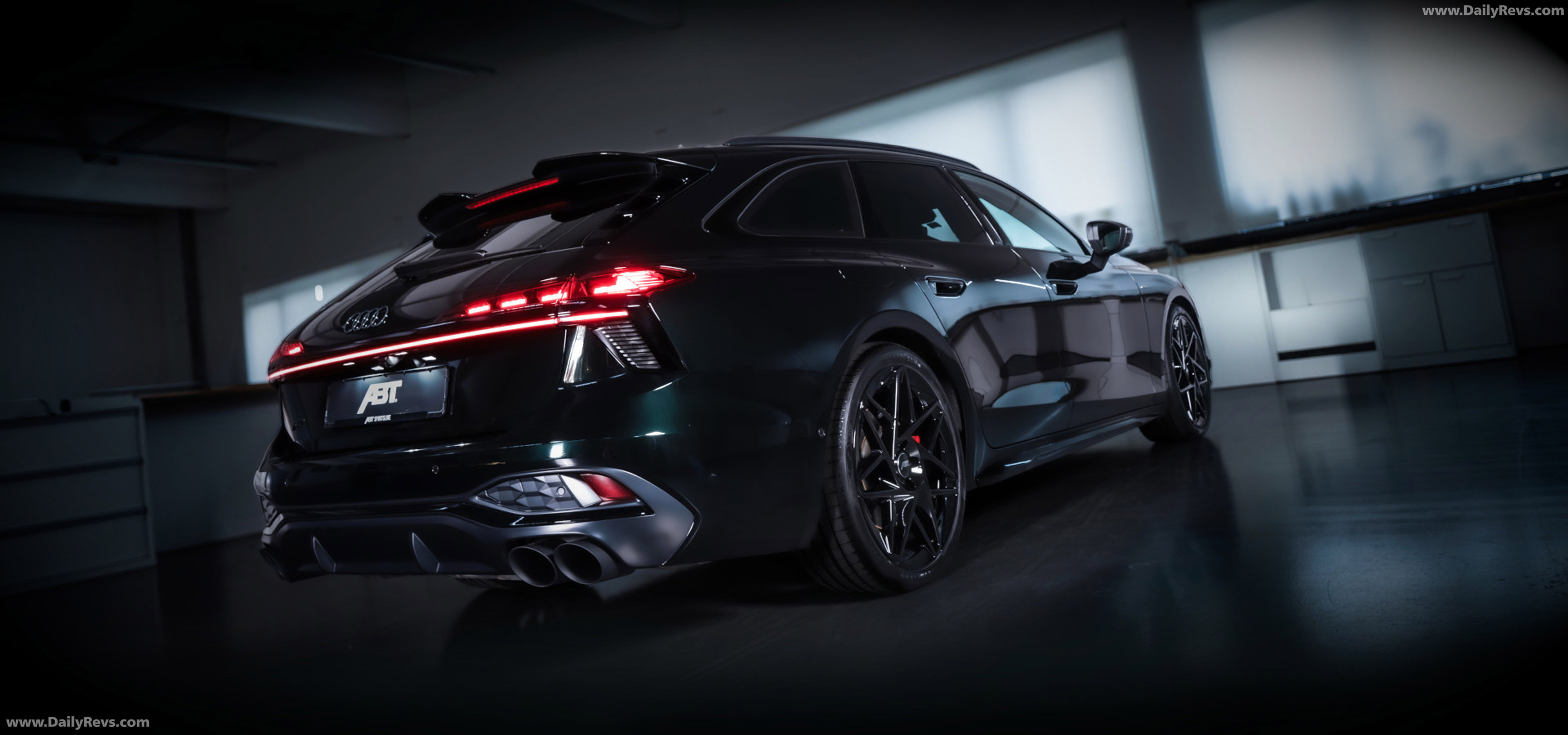 2026 ABT A6 TFSI e Rear View