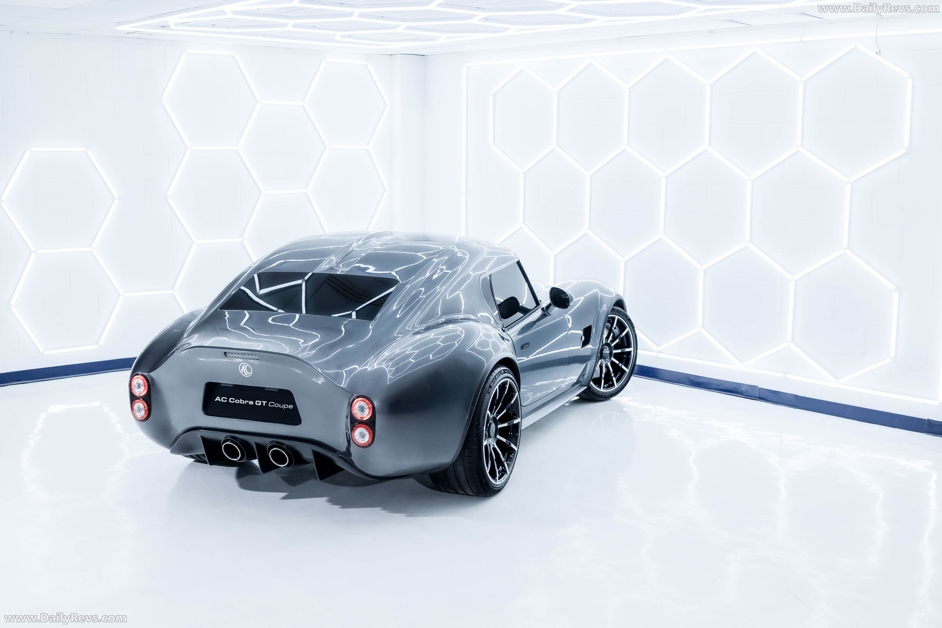 2026 AC Cars Cobra GT Coupe Rear View