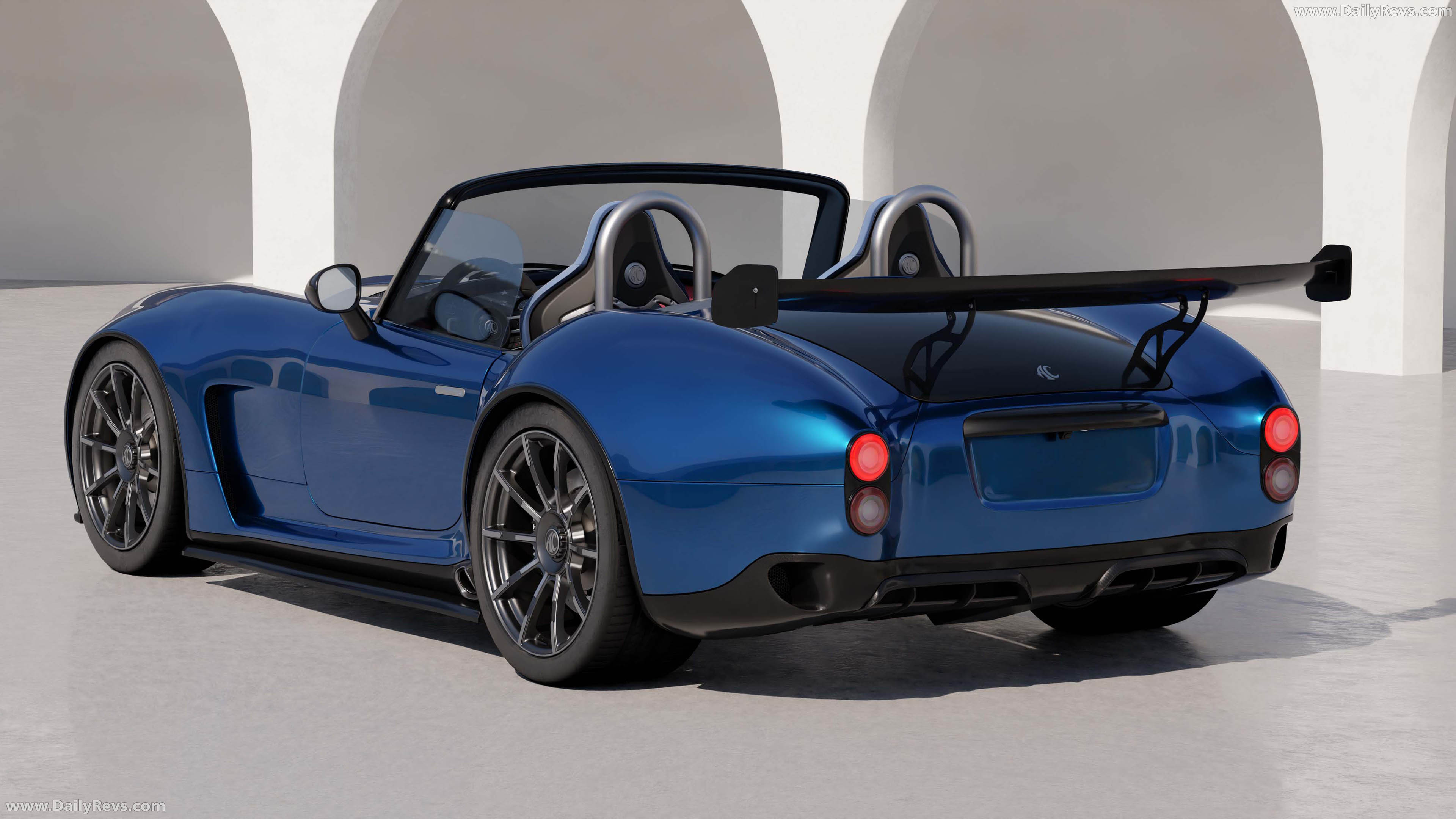 2026 AC Cars GT SuperSport Rear View