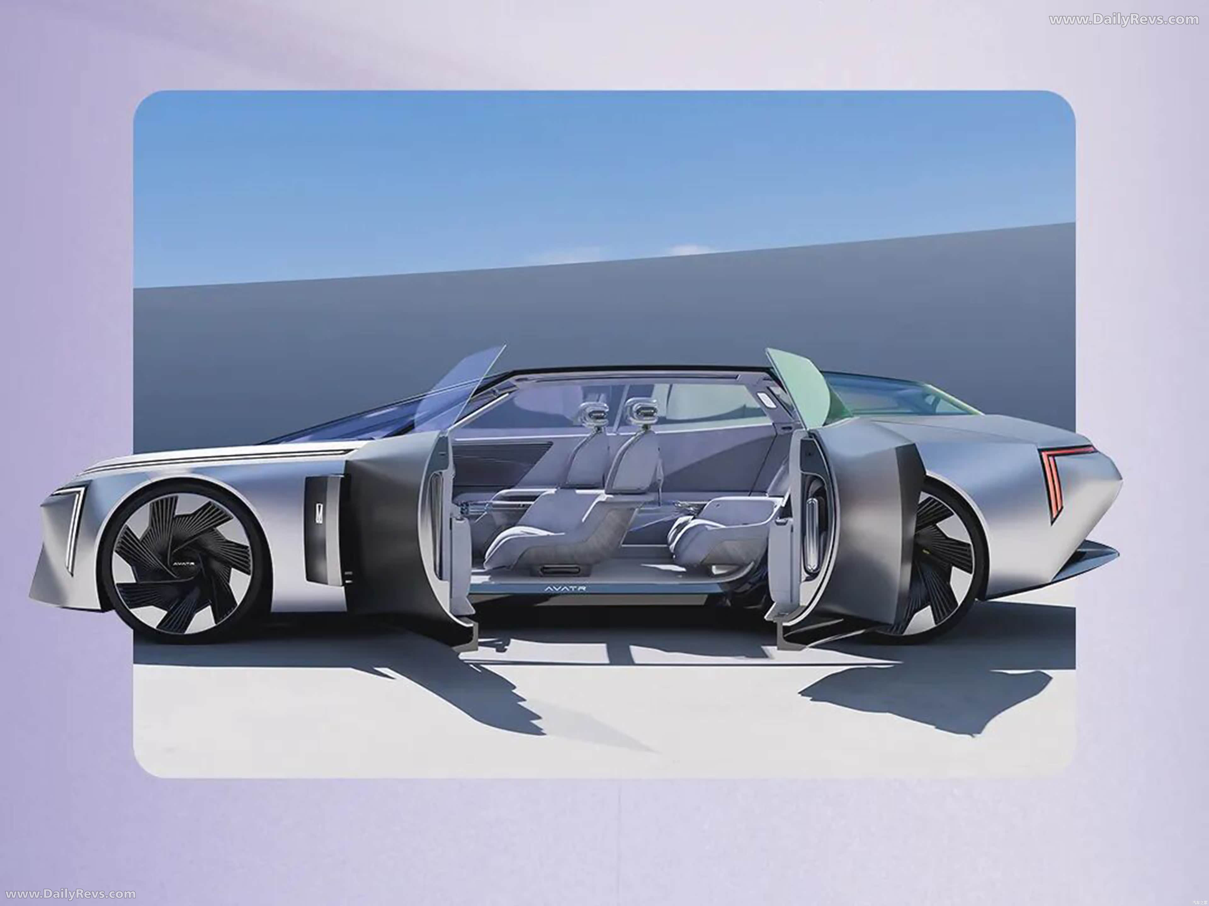 2025 AVATR Vision Xpectra concept Side View