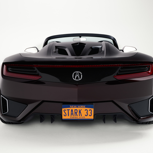2012 Acura NSX Roadster Rear View