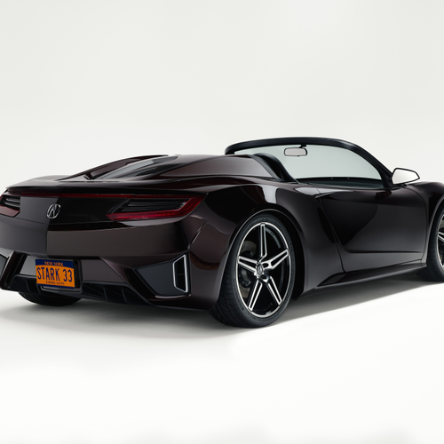2012 Acura NSX Roadster Rear View