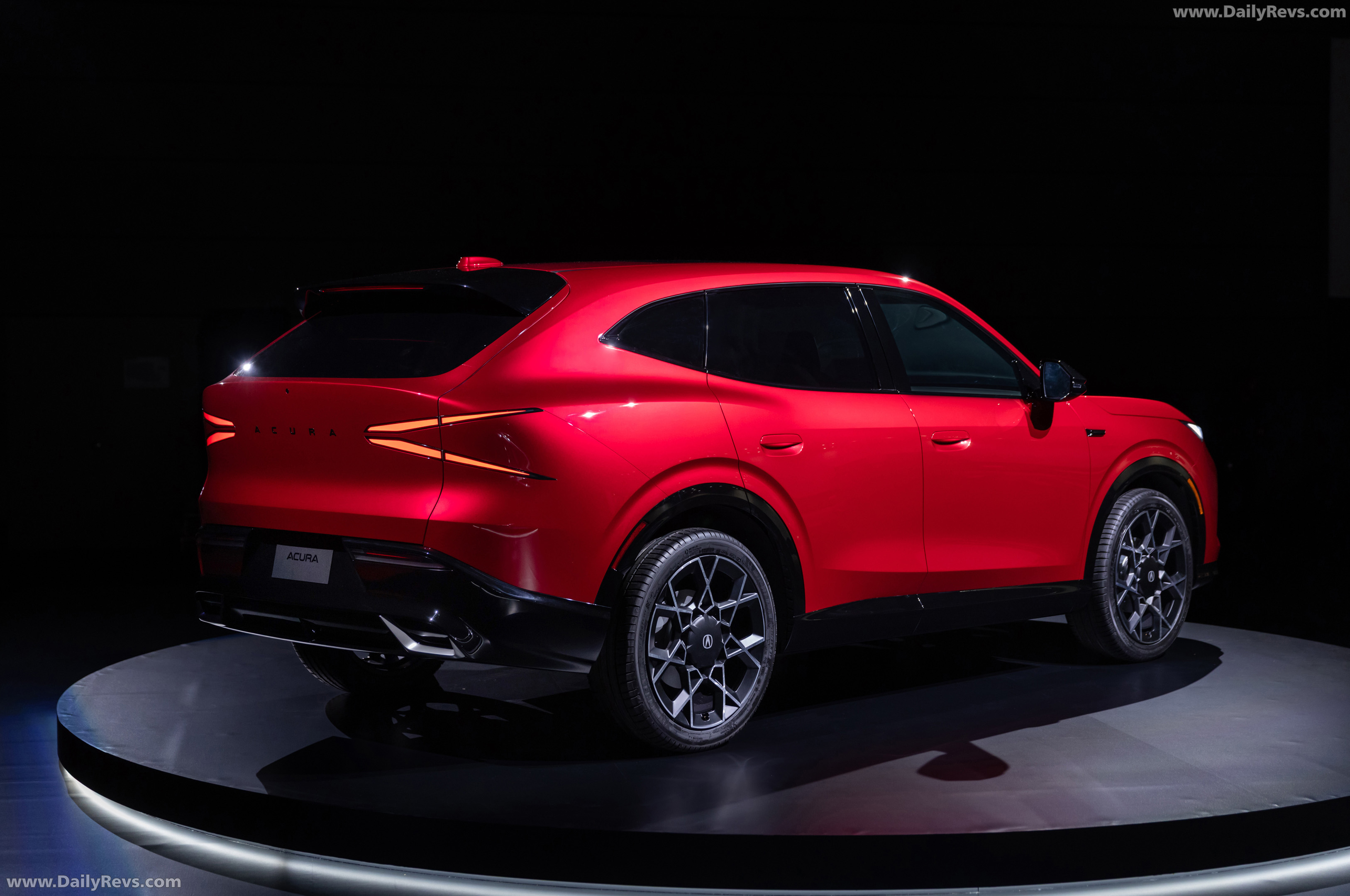 2026 Acura Hybrid SUV Prototype Rear View