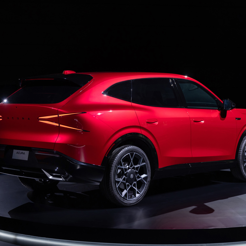 2026 Acura Hybrid SUV Prototype Rear View