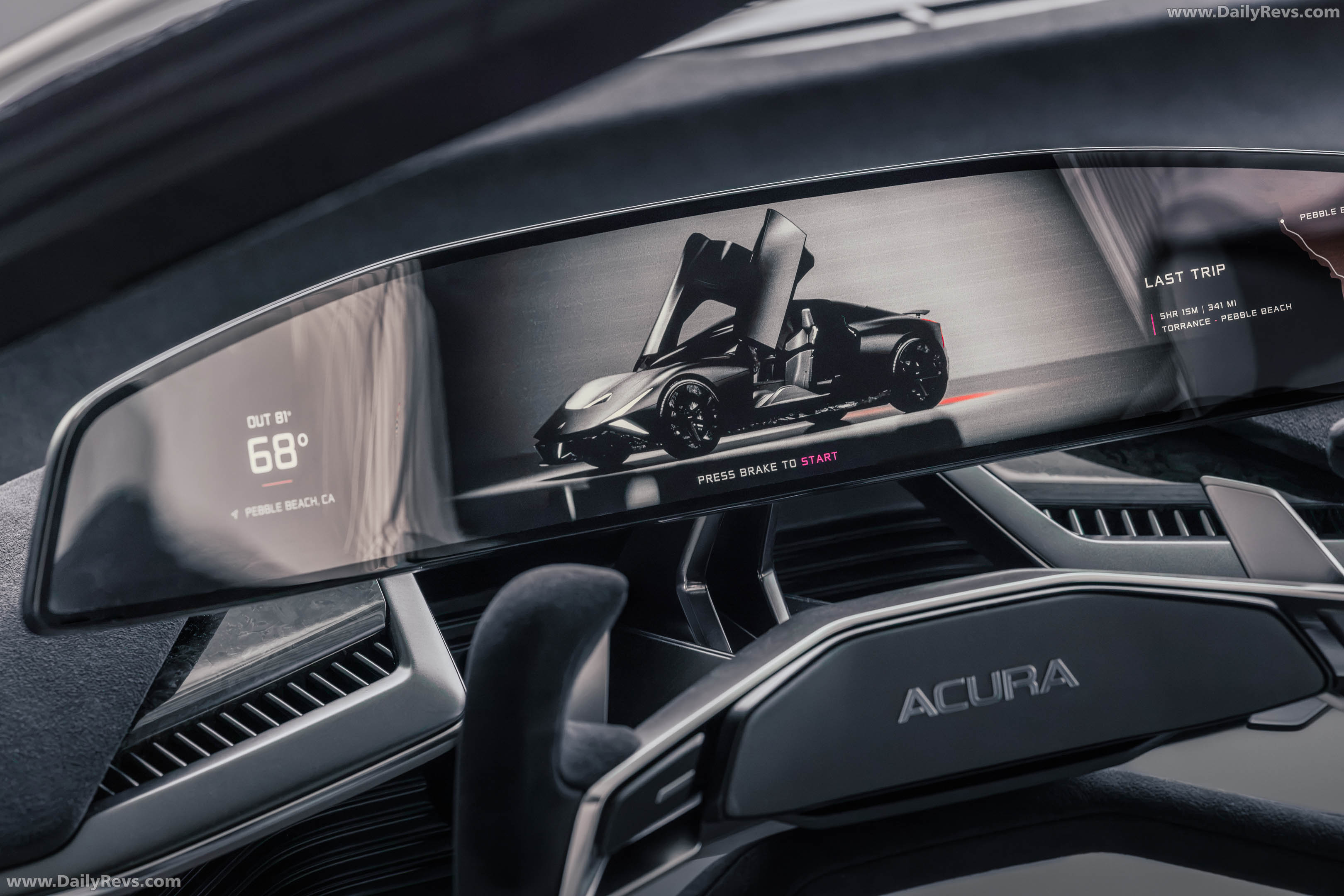 2026 Acura NEXERA Vision Concept Interior