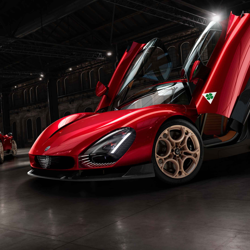2024 Alfa Romeo 33 Stradale Front View