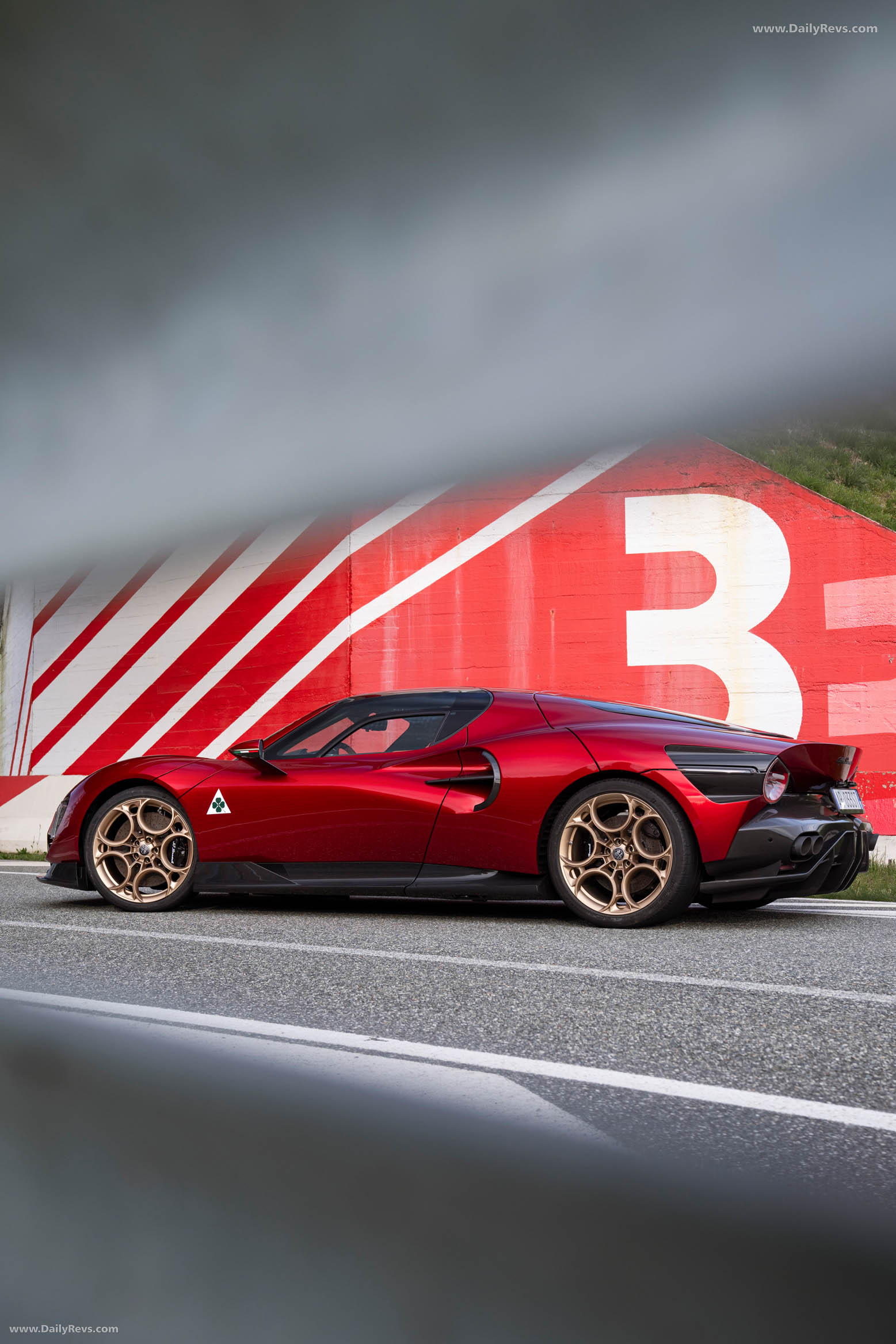 2024 Alfa Romeo 33 Stradale Rear View