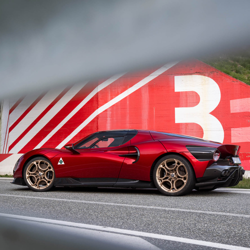 2024 Alfa Romeo 33 Stradale Rear View