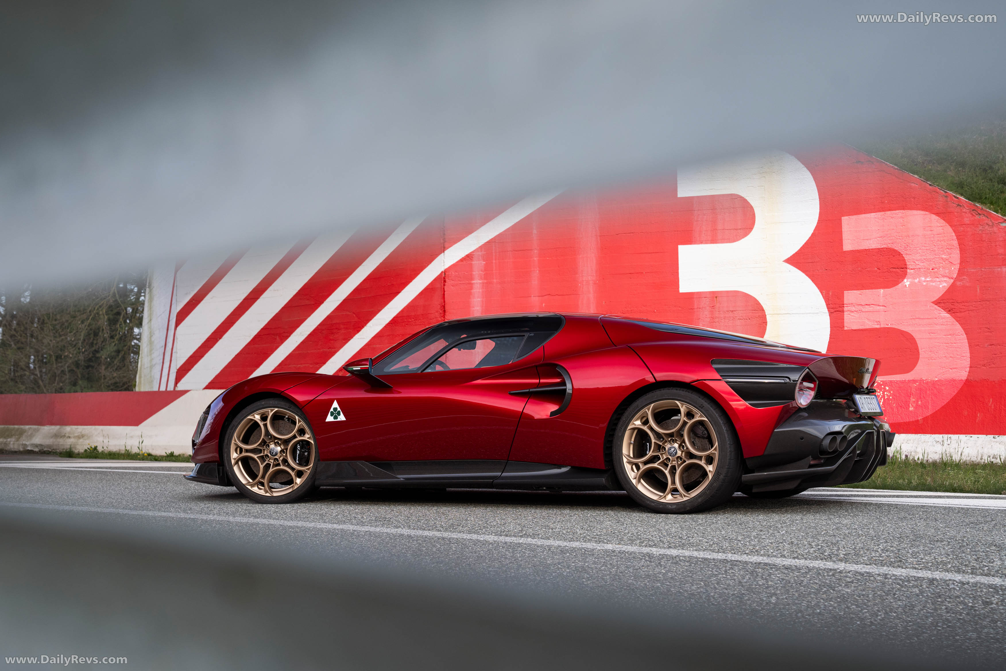 2024 Alfa Romeo 33 Stradale Rear View