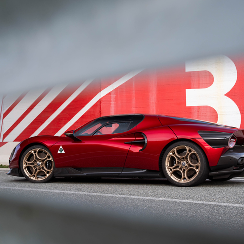 2024 Alfa Romeo 33 Stradale Rear View