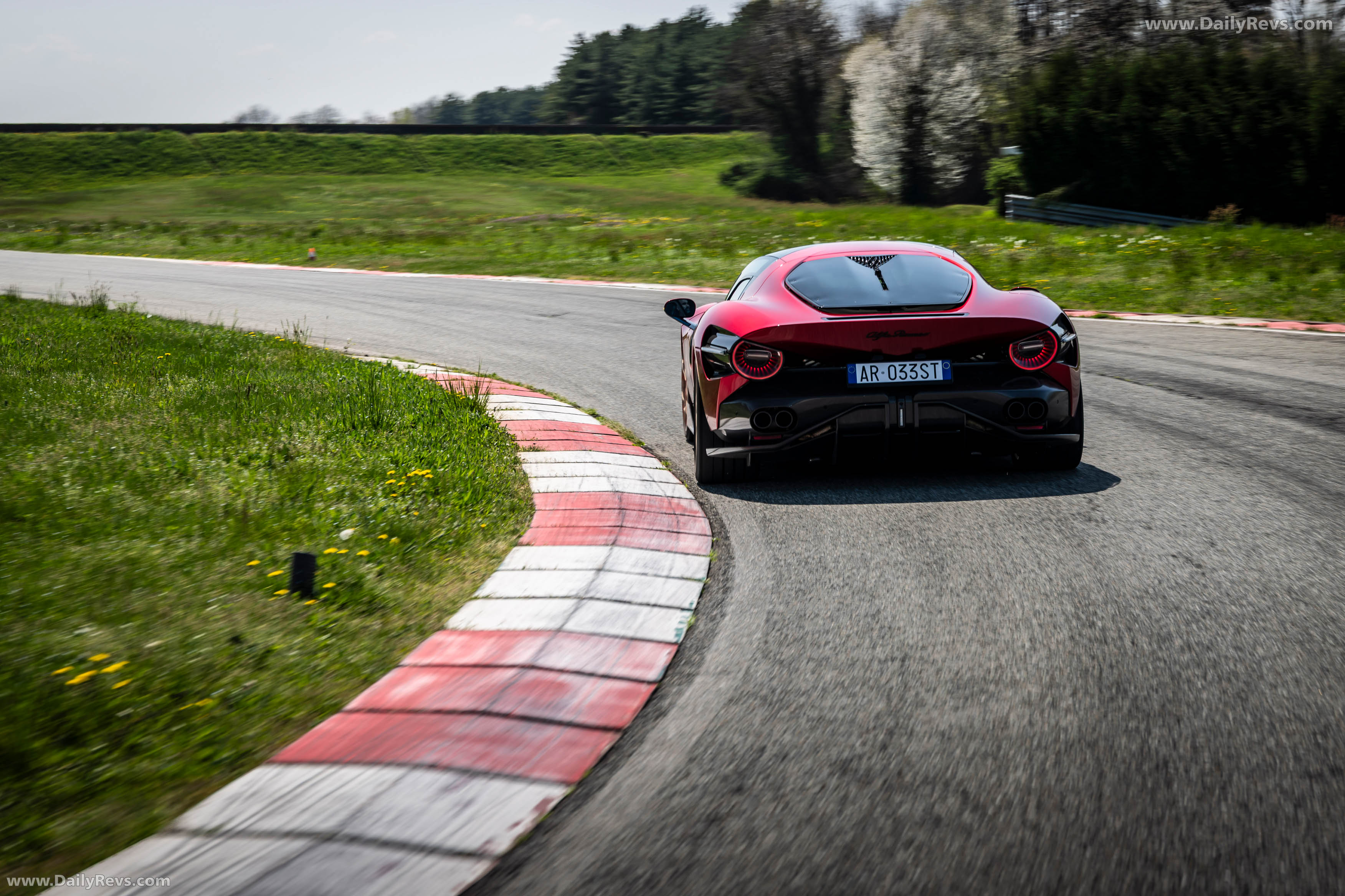 2024 Alfa Romeo 33 Stradale Rear View