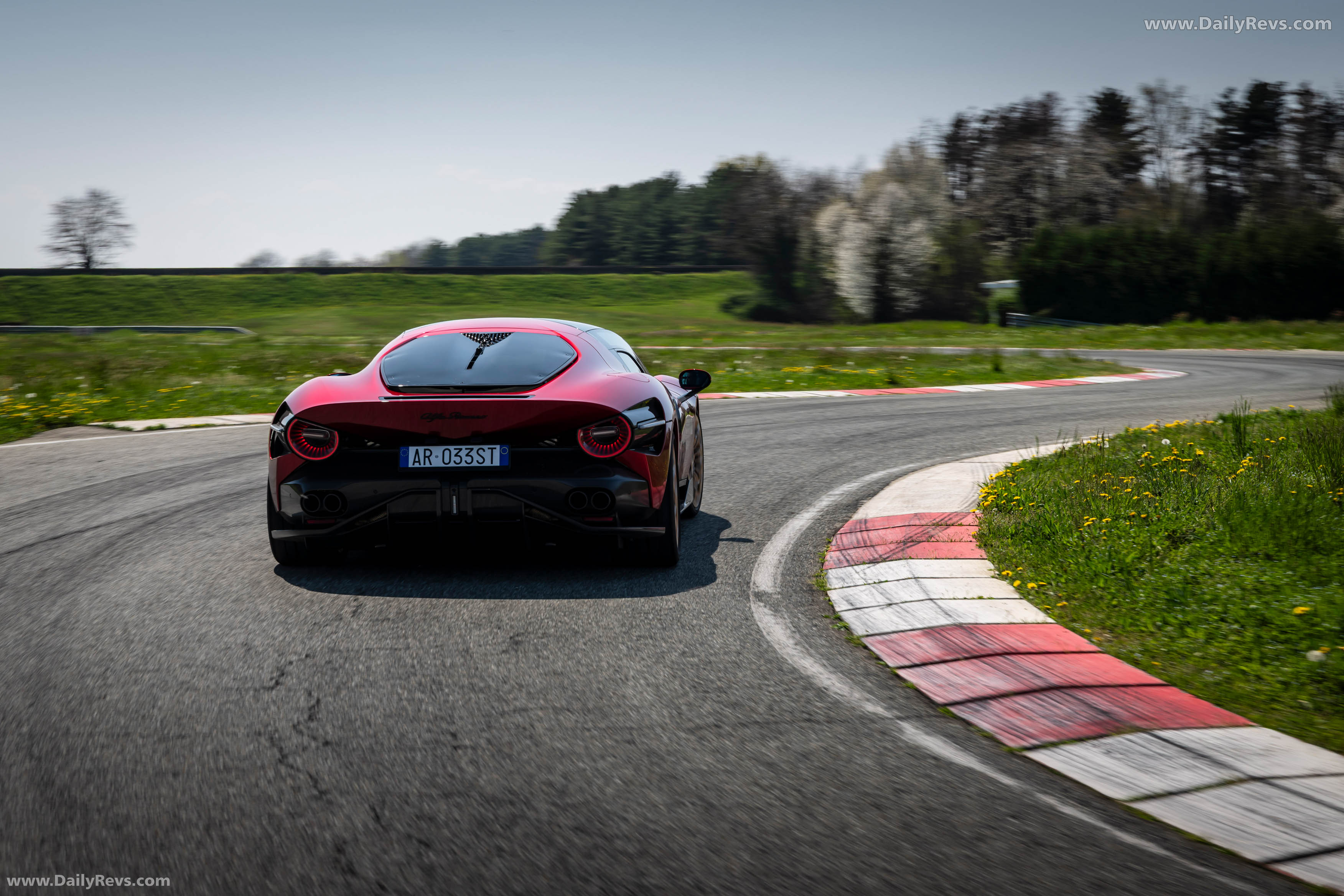2024 Alfa Romeo 33 Stradale Rear View