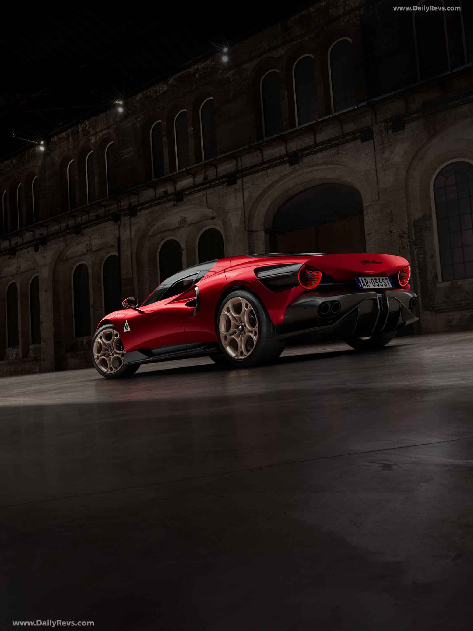 2024 Alfa Romeo 33 Stradale Rear View