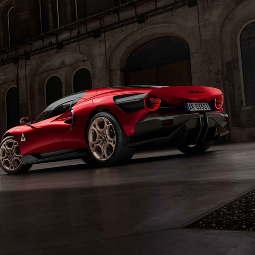 2024 Alfa Romeo 33 Stradale Rear View