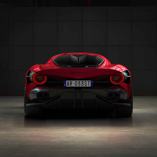 2024 Alfa Romeo 33 Stradale Rear View