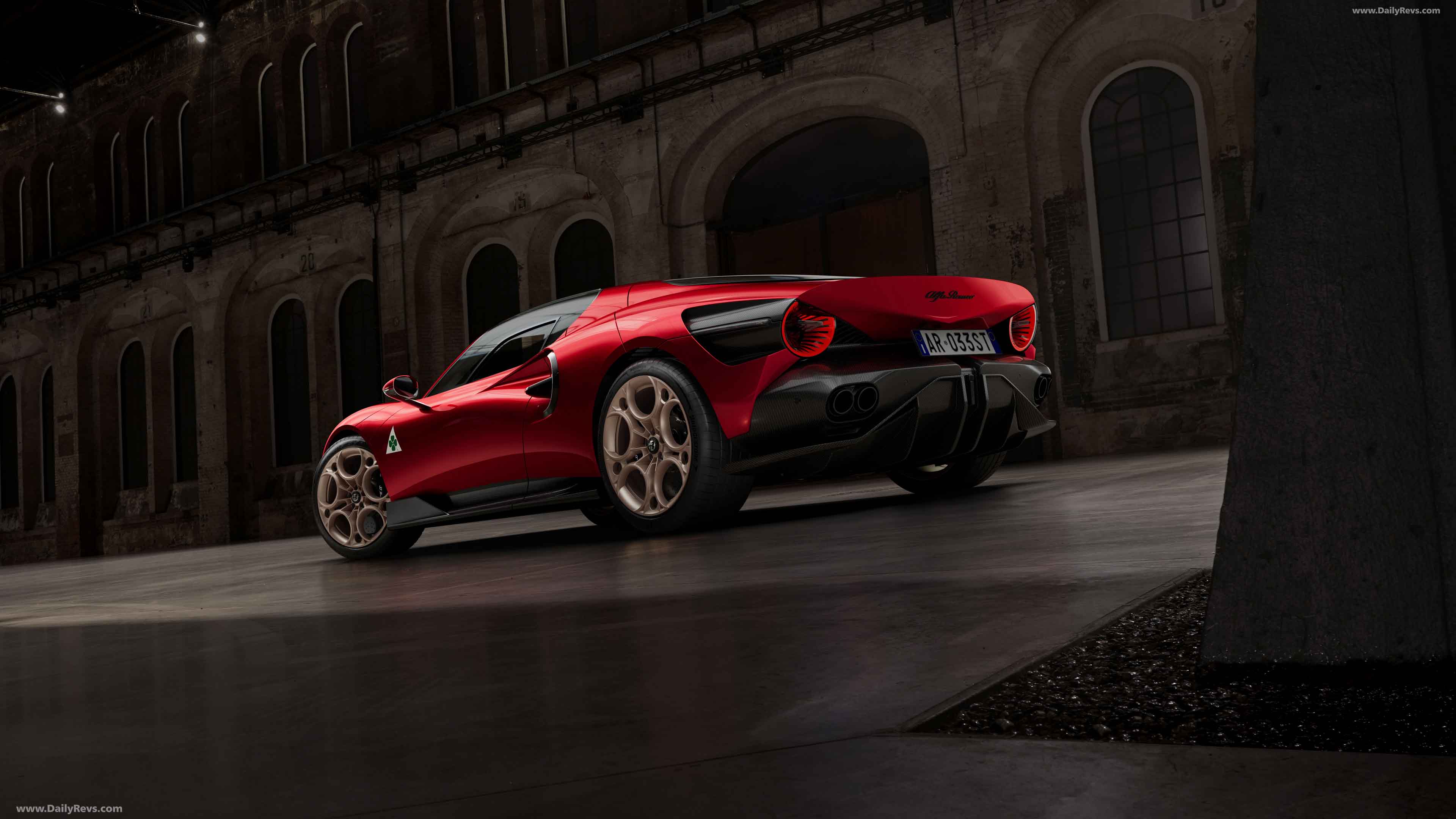 2024 Alfa Romeo 33 Stradale Rear View
