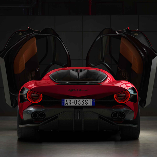 2024 Alfa Romeo 33 Stradale Rear View