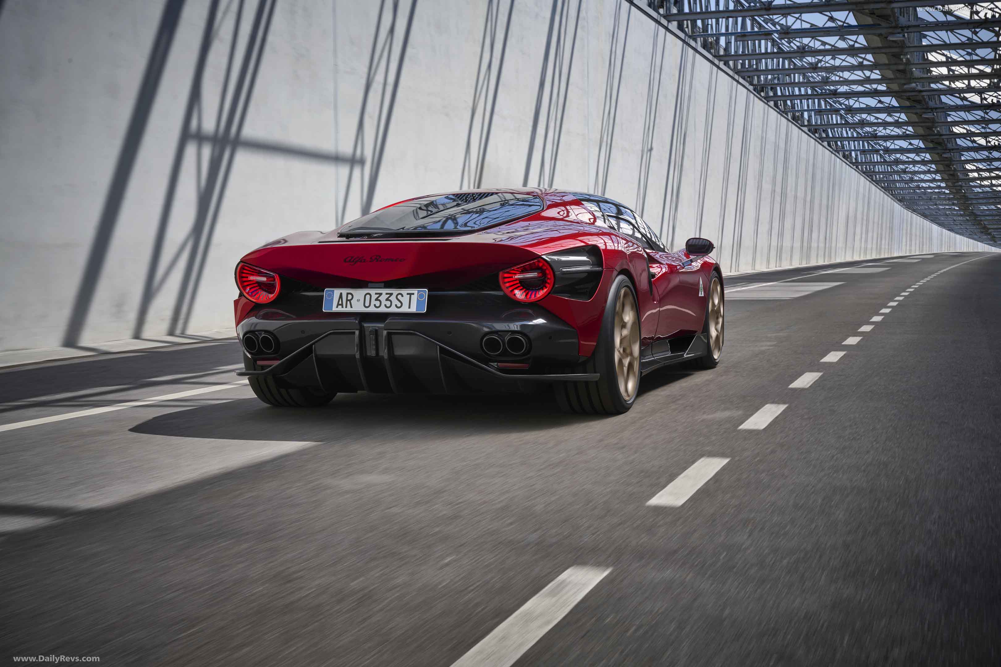 2024 Alfa Romeo 33 Stradale Rear View