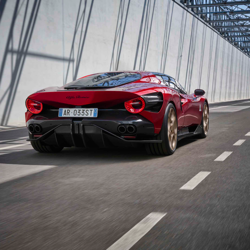 2024 Alfa Romeo 33 Stradale Rear View