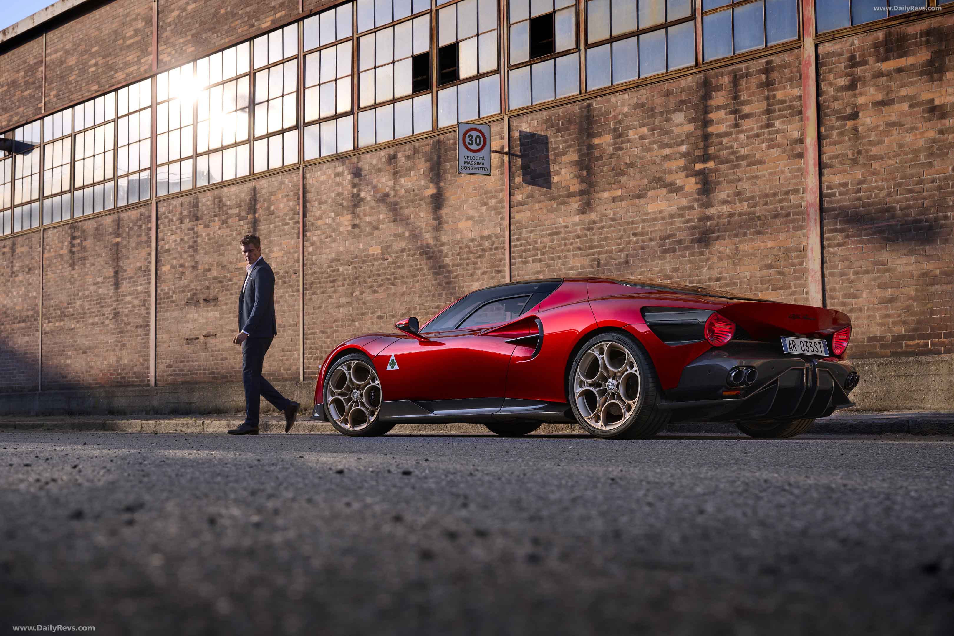 2024 Alfa Romeo 33 Stradale Rear View