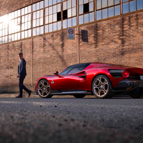 2024 Alfa Romeo 33 Stradale Rear View
