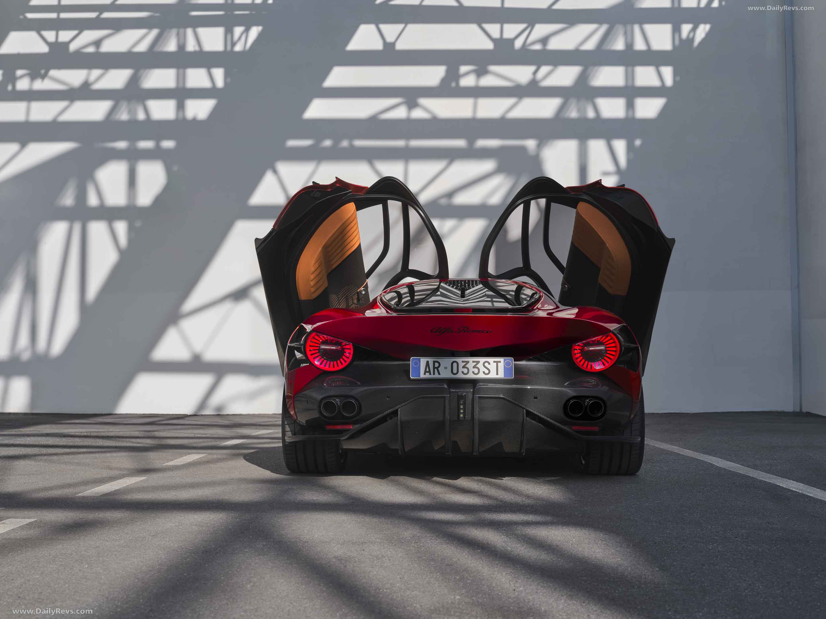 2024 Alfa Romeo 33 Stradale Rear View
