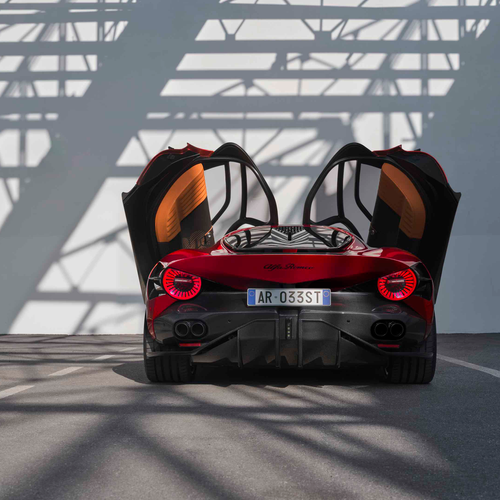 2024 Alfa Romeo 33 Stradale Rear View