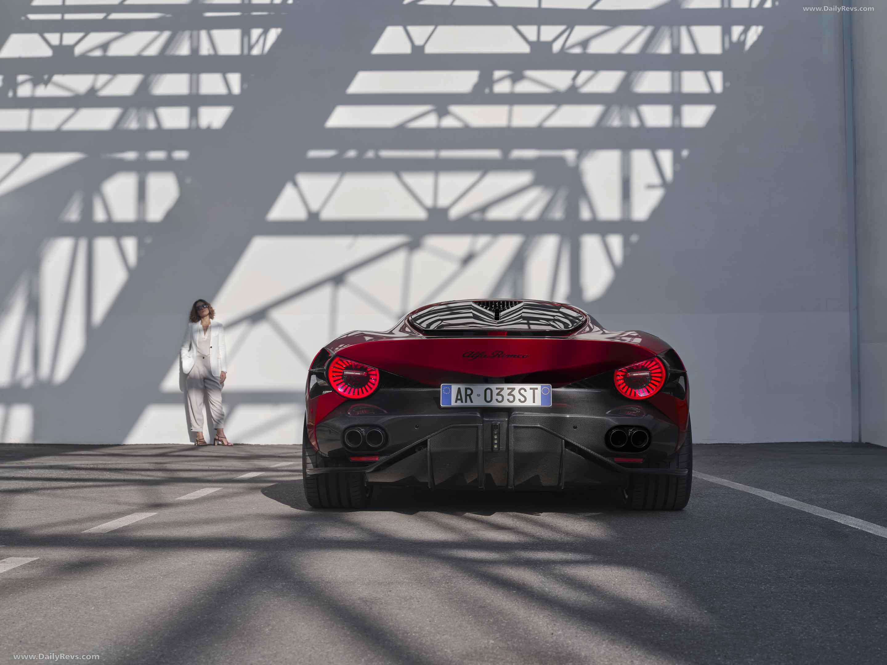 2024 Alfa Romeo 33 Stradale Rear View
