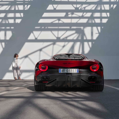 2024 Alfa Romeo 33 Stradale Rear View