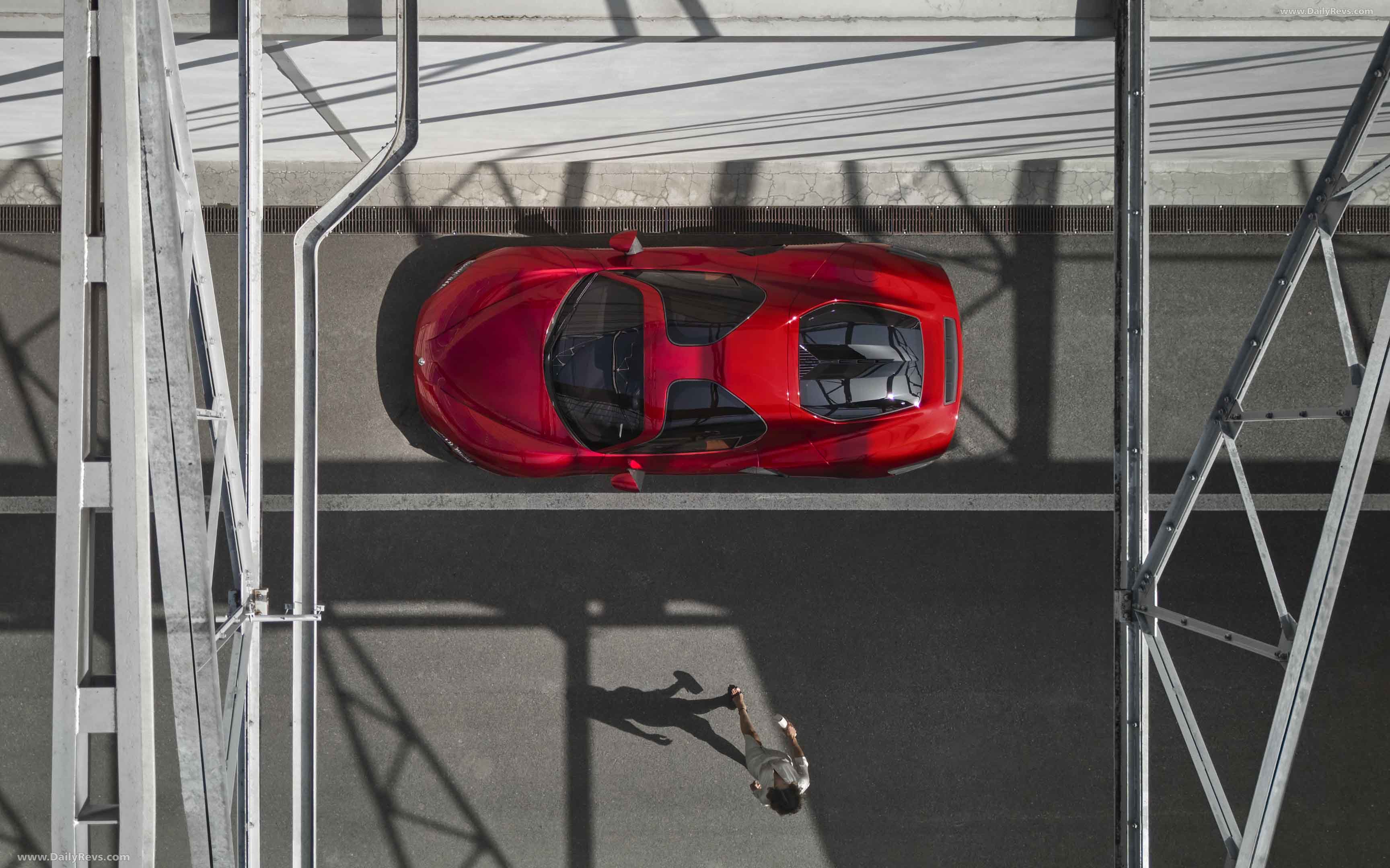 2024 Alfa Romeo 33 Stradale Top View