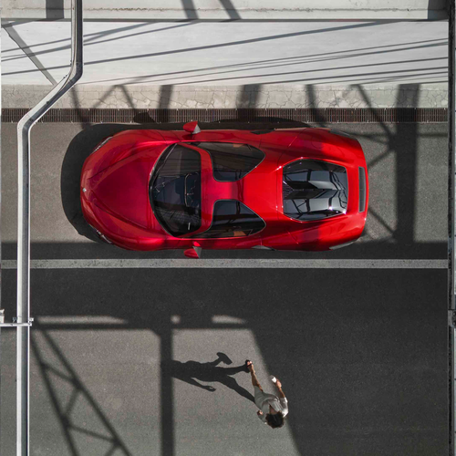 2024 Alfa Romeo 33 Stradale Top View