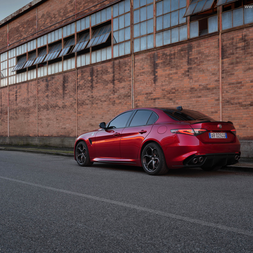 2026 Alfa Romeo Giulia Quadrifoglio Collezione Rear View