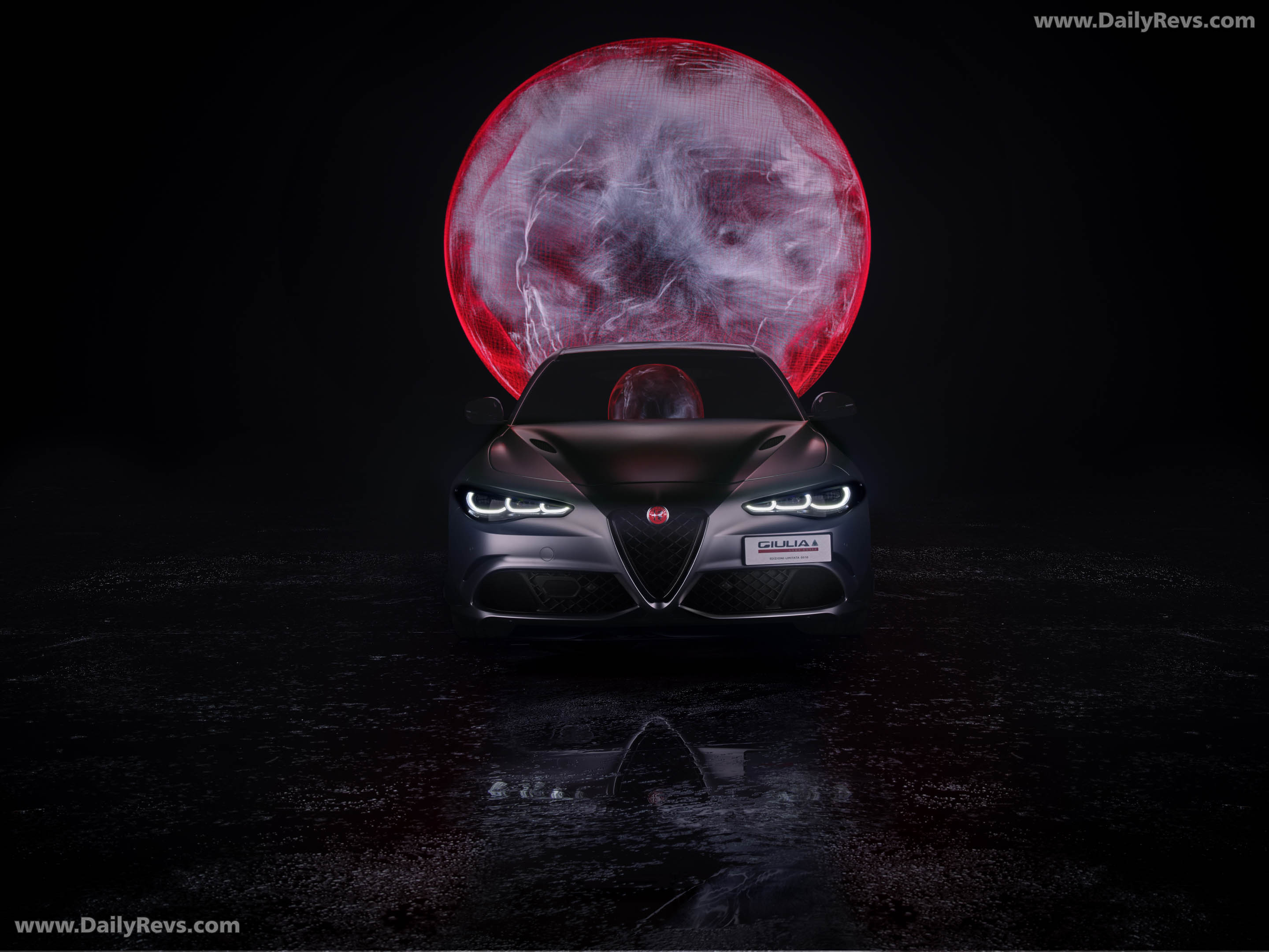 2027 Alfa Romeo Giulia Quadrifoglio Luna Rossa Front View