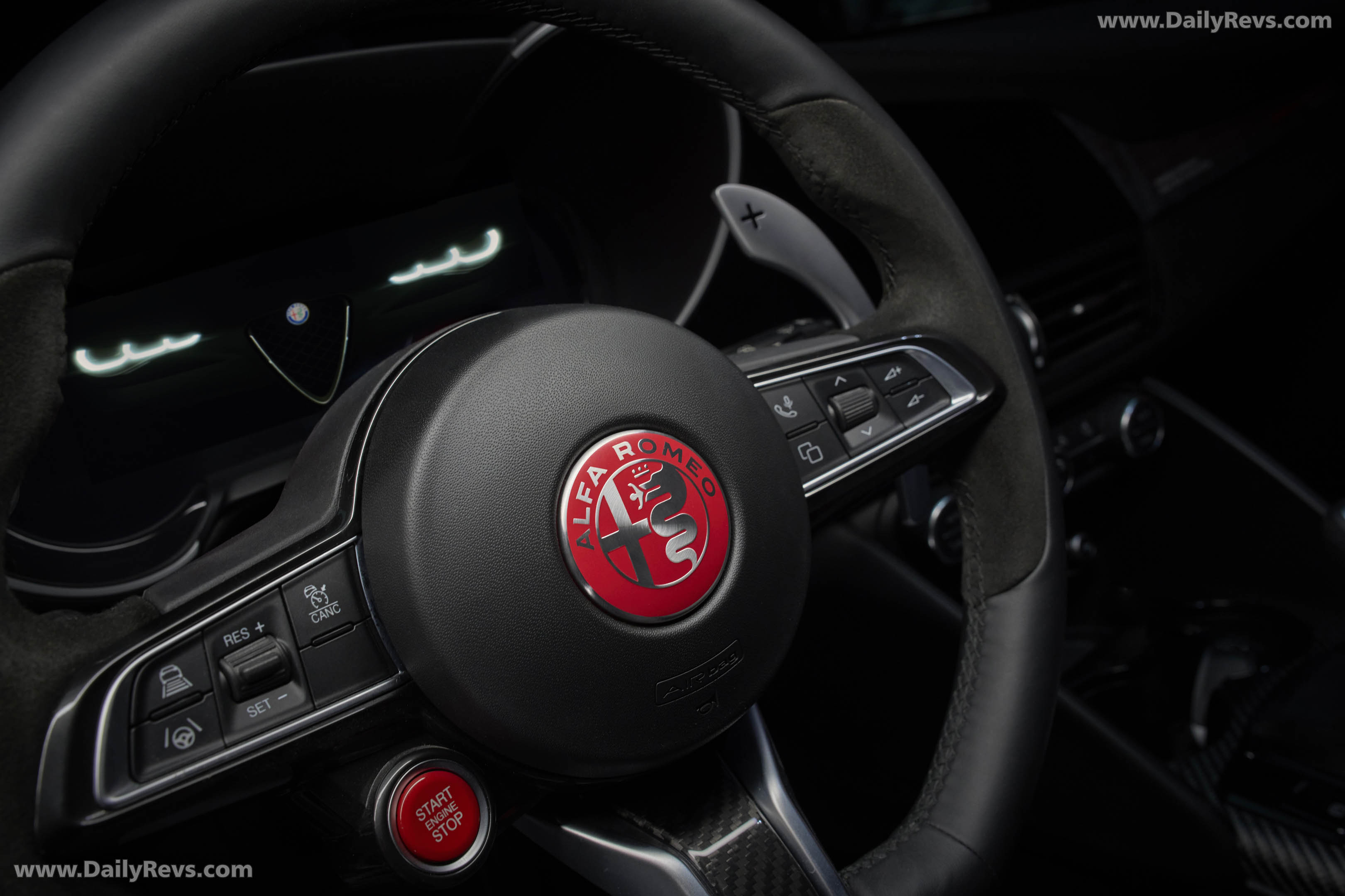 2027 Alfa Romeo Giulia Quadrifoglio Luna Rossa Interior