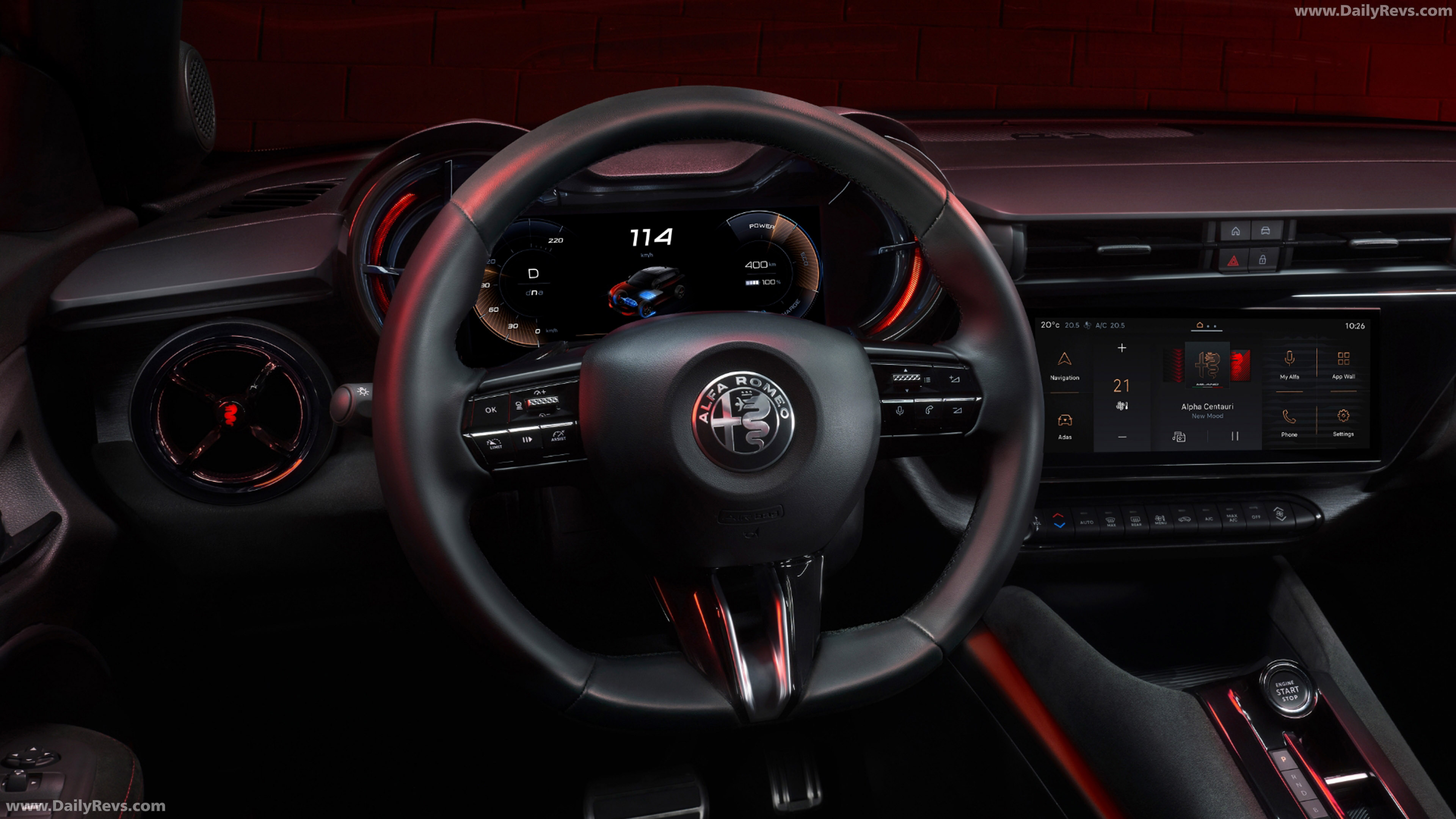 2026 Alfa Romeo Junior Ibrida Edizione Bianco Interior