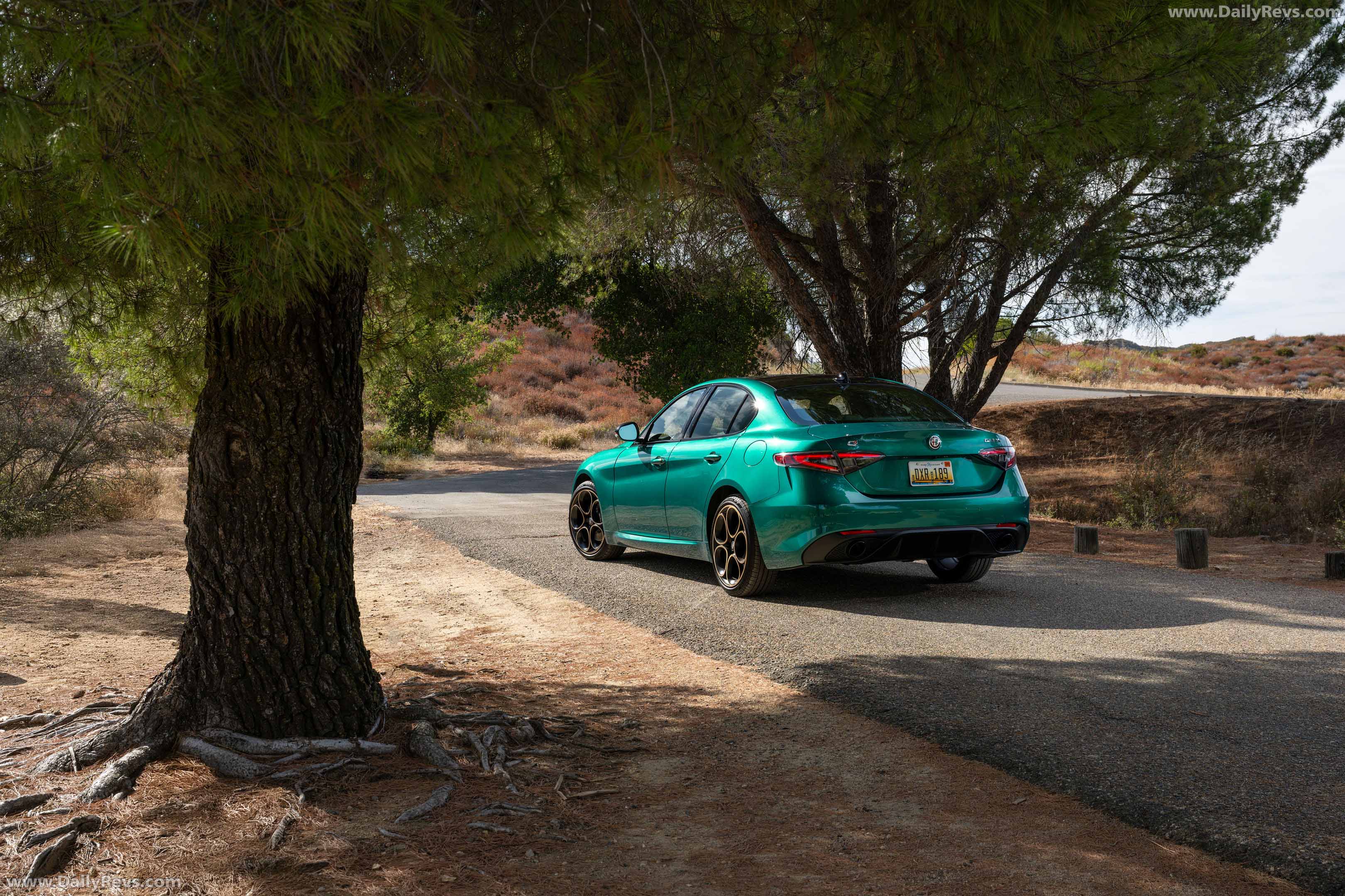 2026 Alfa Romeo Giulia Intensa US Version Rear View
