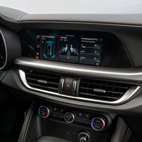 2025 Alfa Romeo Stelvio Intensa US Version Interior