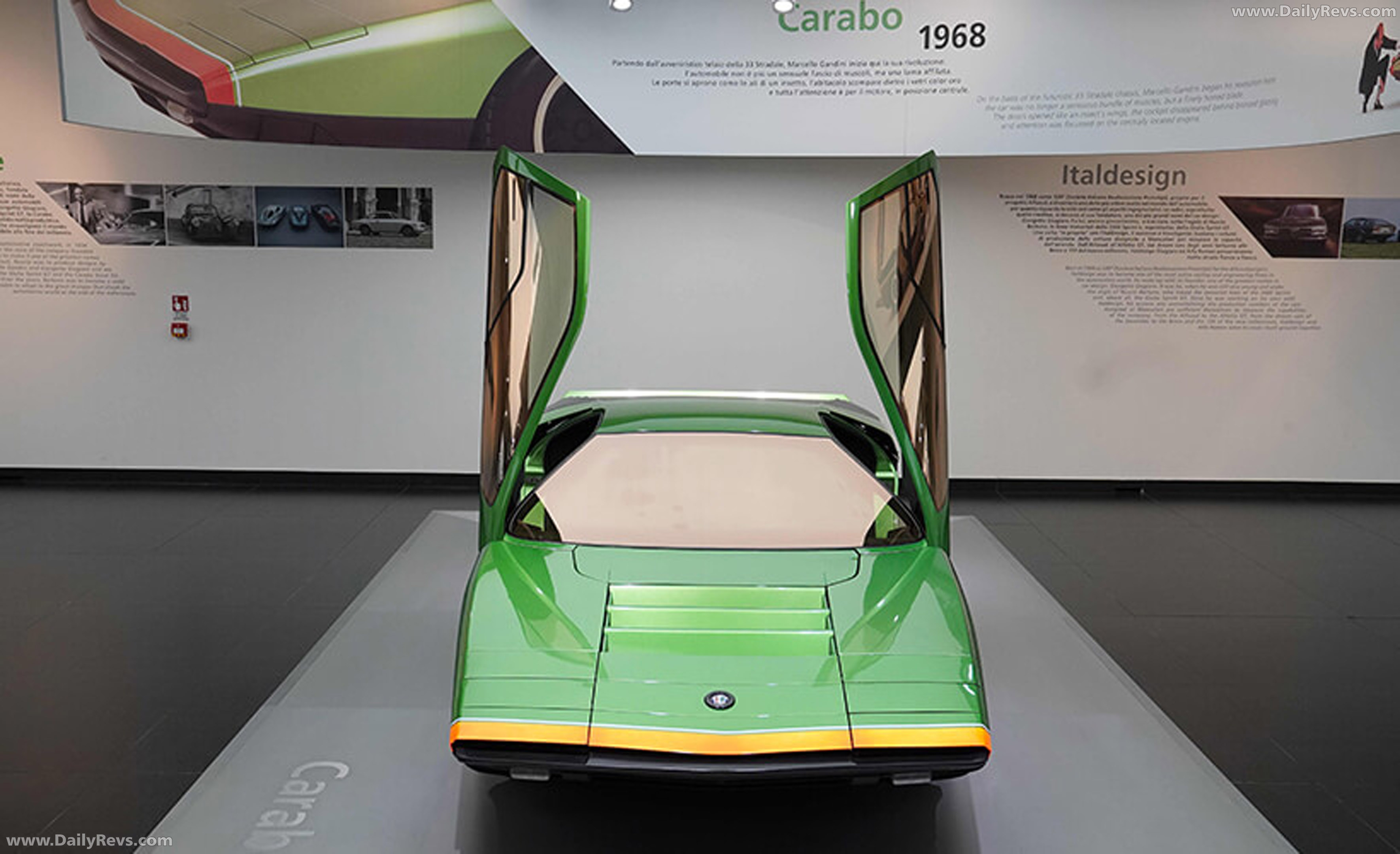 1968 Alfa Romeo Carabo Concept Front View