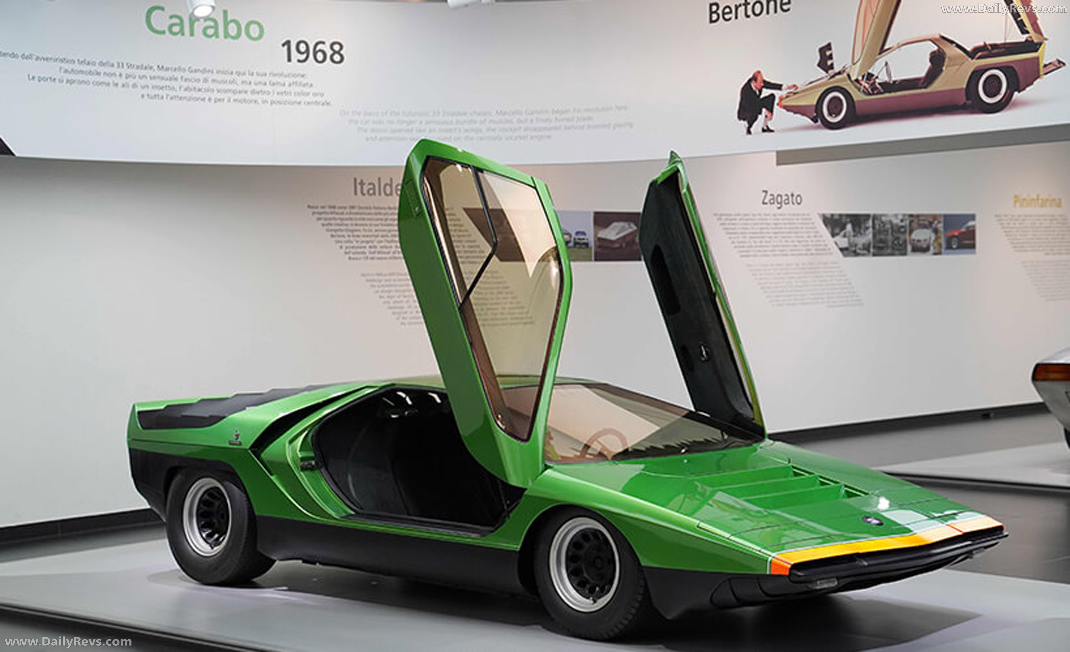 1968 Alfa Romeo Carabo Concept Front View