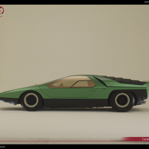 1968 Alfa Romeo Carabo Concept Side View