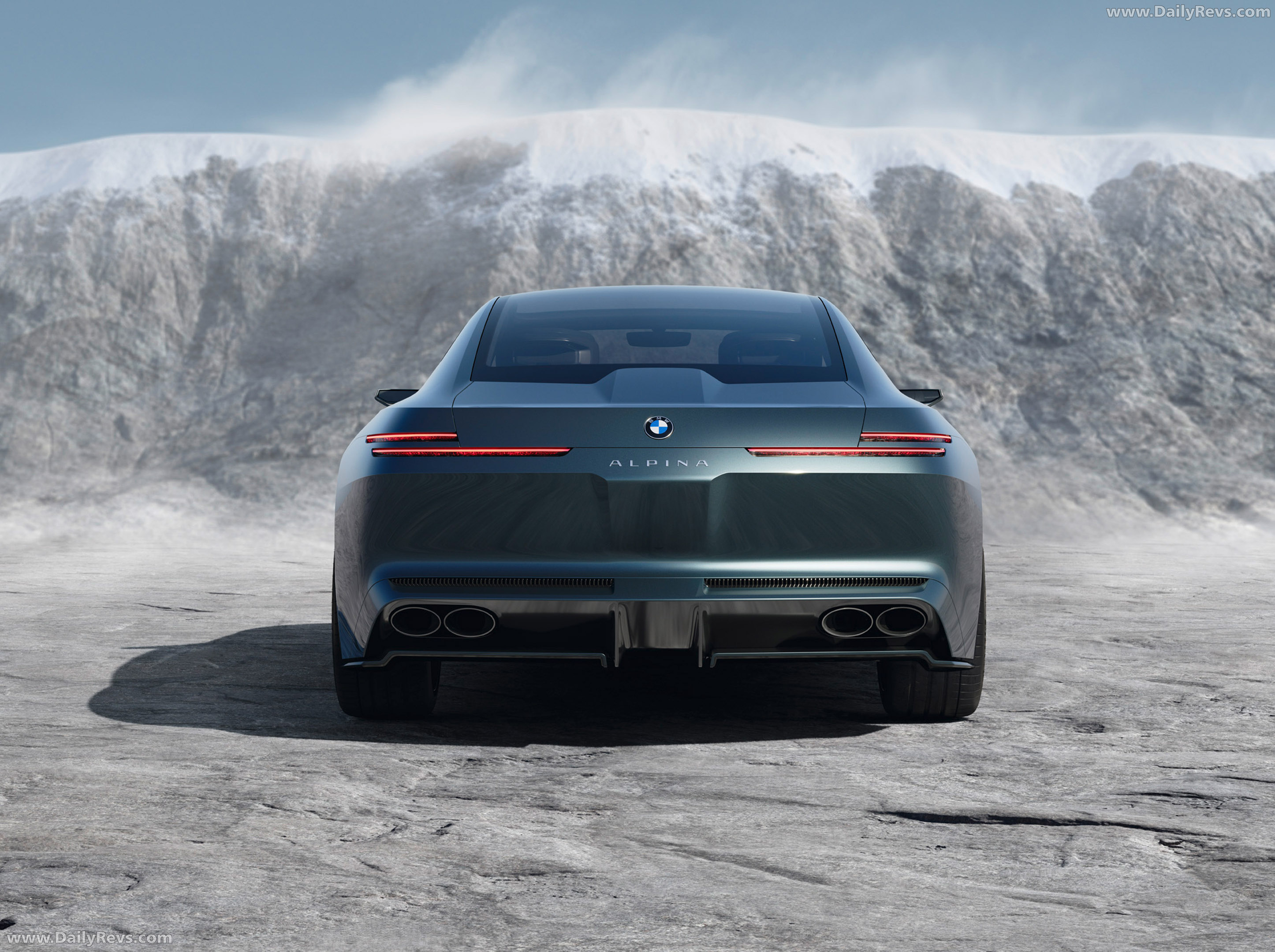 2026 Alpina BMW Vision Concept Rear View