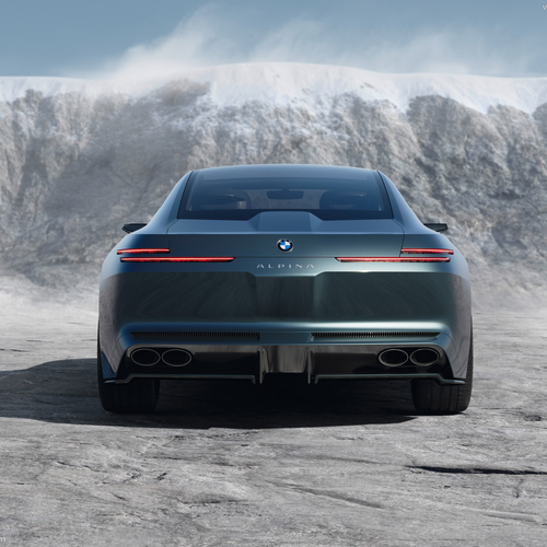 2026 Alpina BMW Vision Concept Rear View