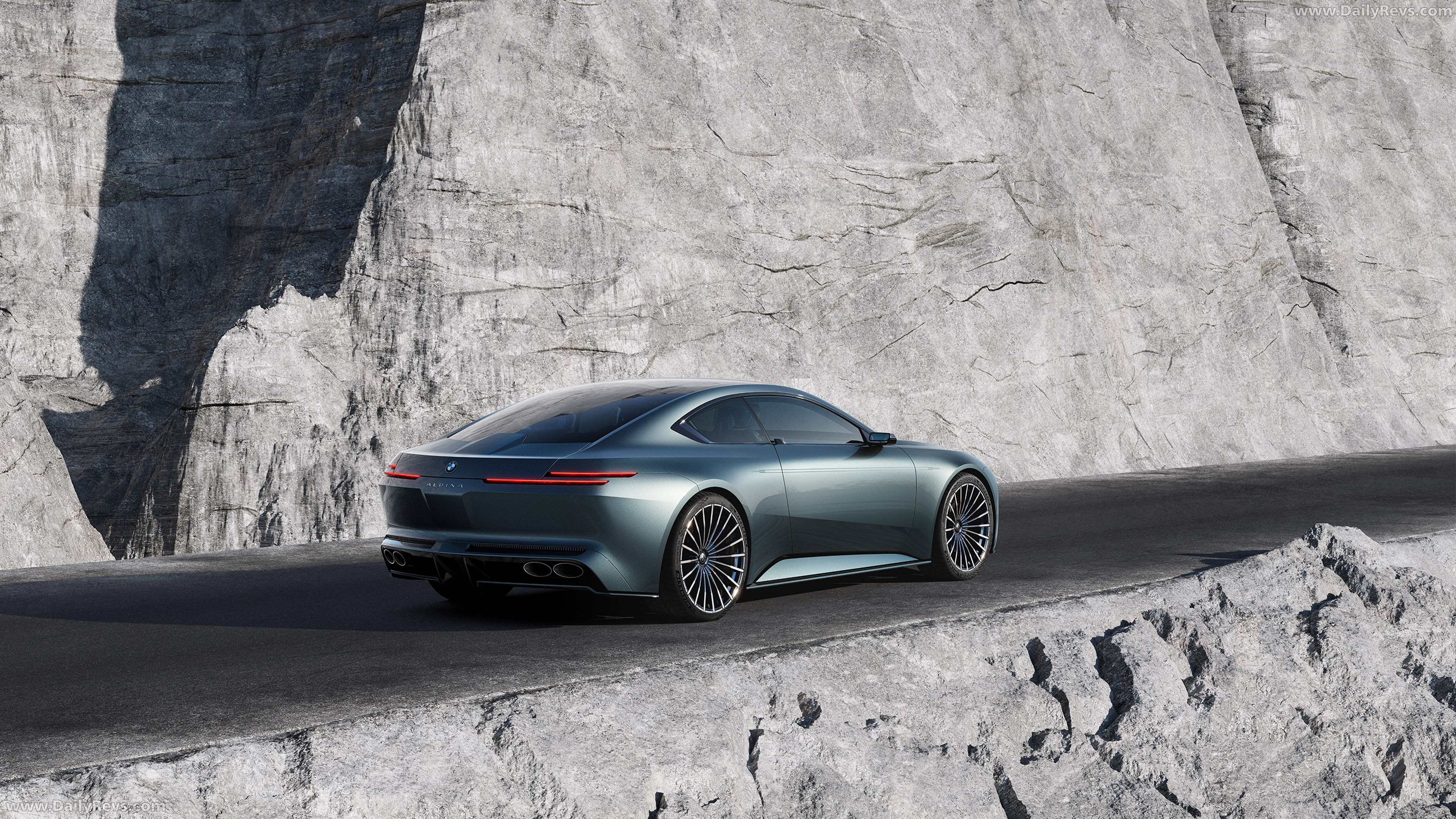 2026 Alpina BMW Vision Concept Rear View