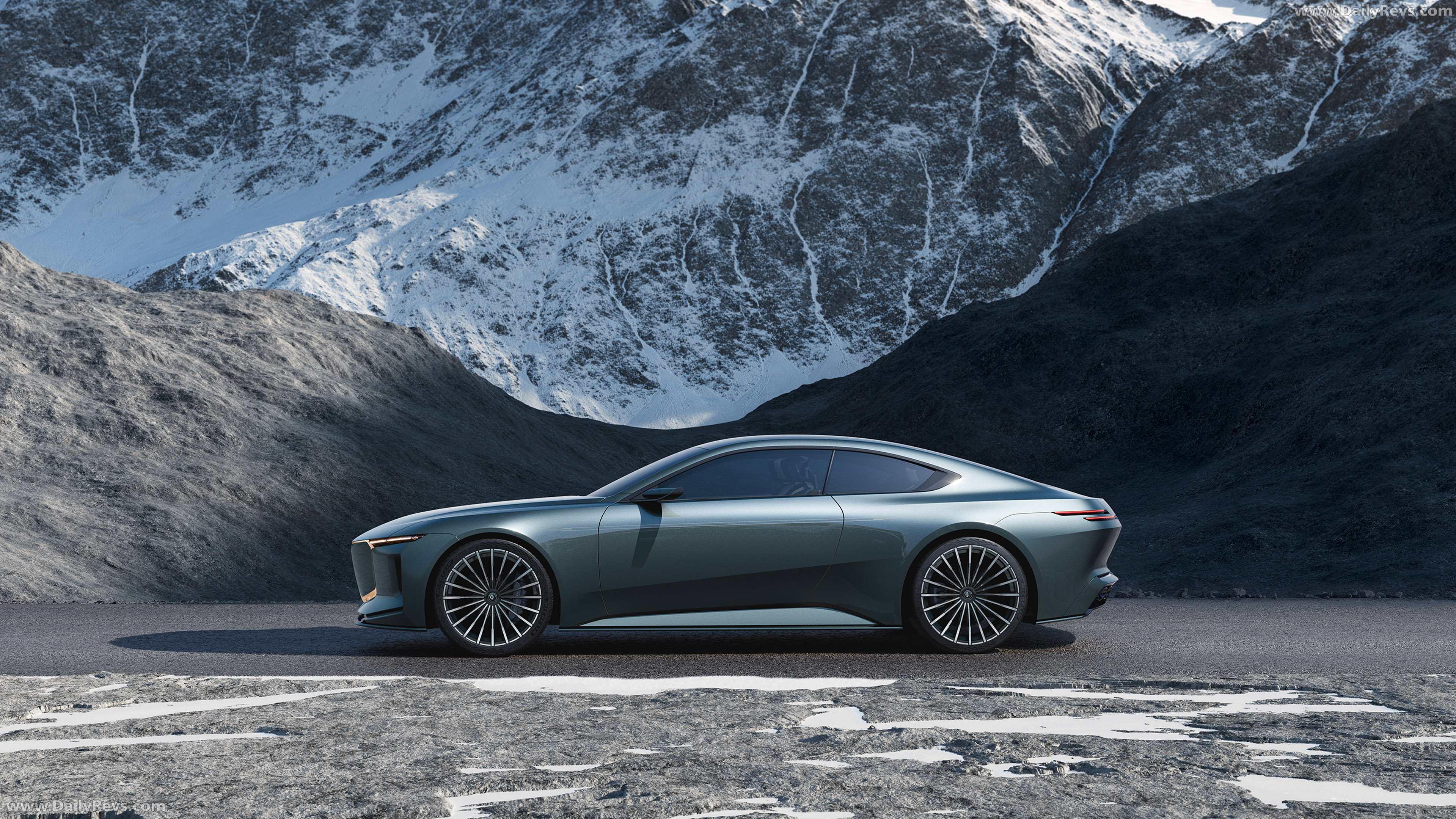 2026 Alpina BMW Vision Concept Side View