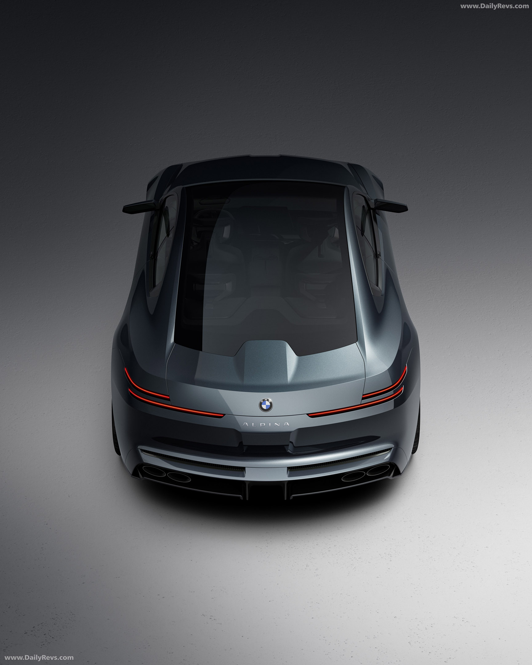 2026 Alpina BMW Vision Concept Top View