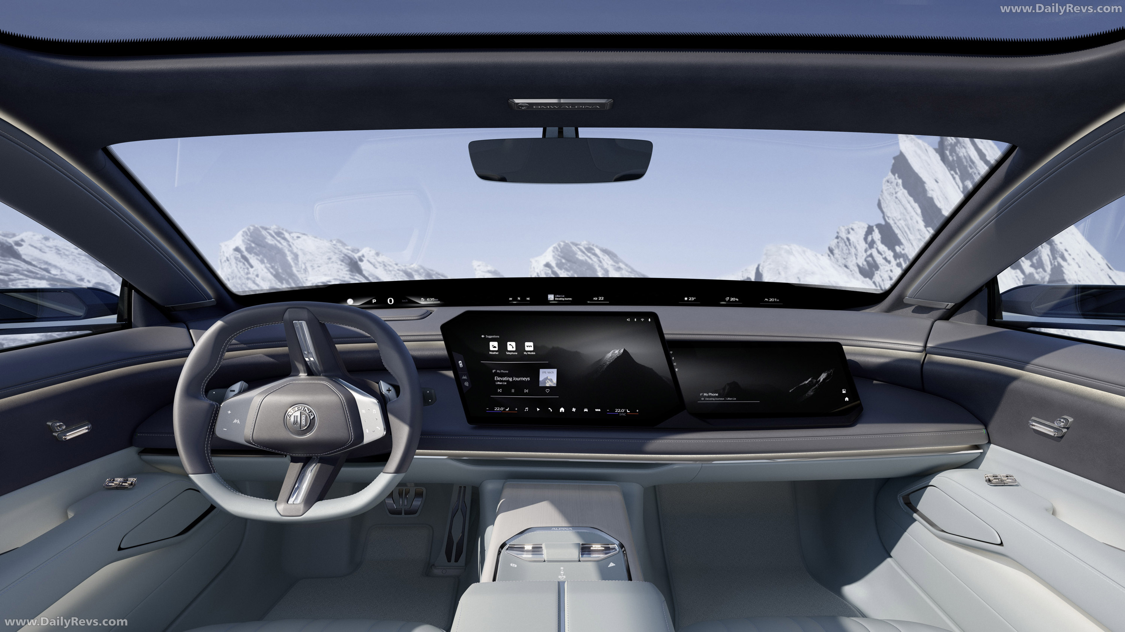 2026 Alpina BMW Vision Concept Interior