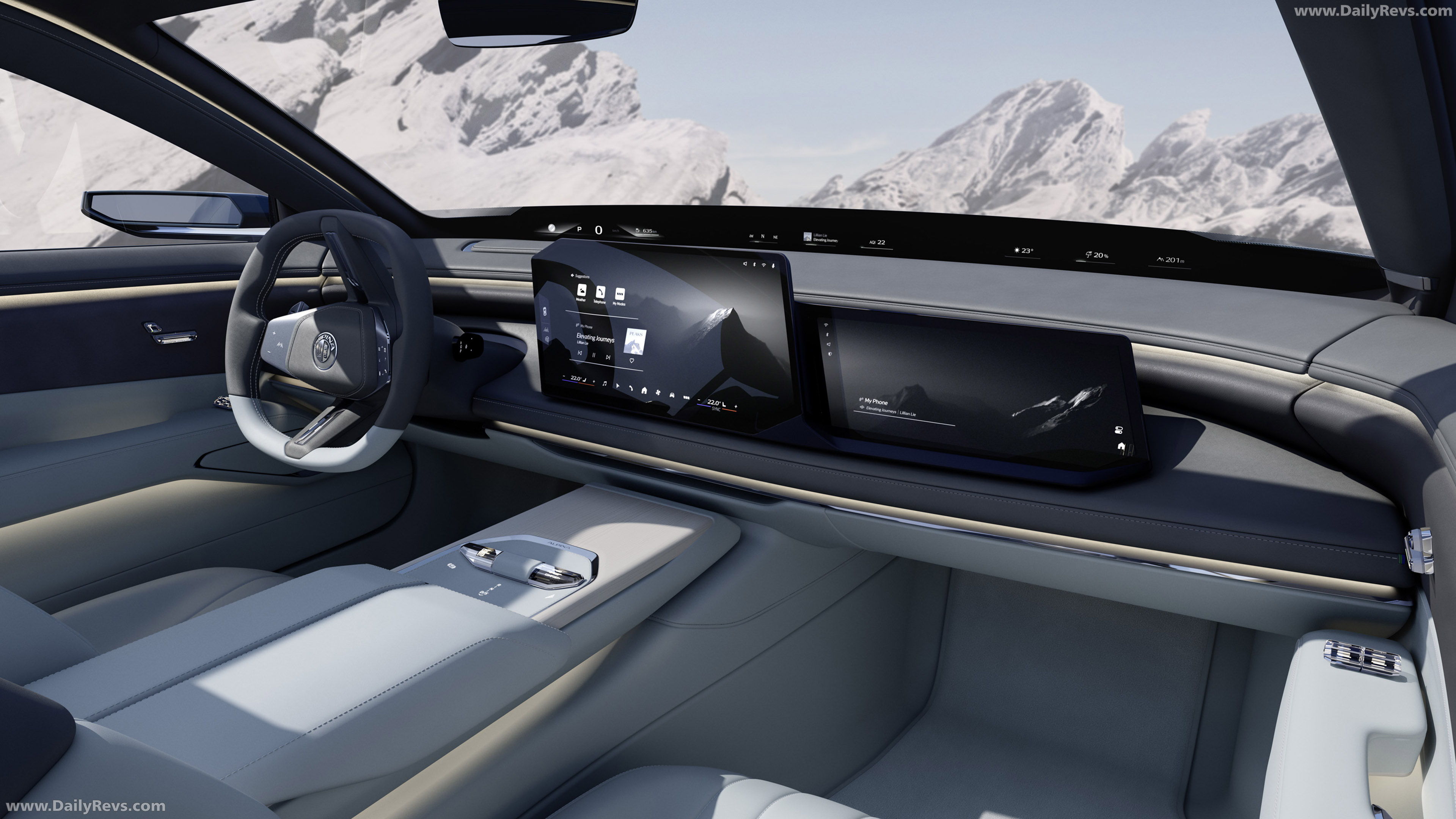 2026 Alpina BMW Vision Concept Interior